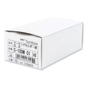 Mechanical Wax-Based Marking Pencil Refills, 4.4 Mm, White, 10/box