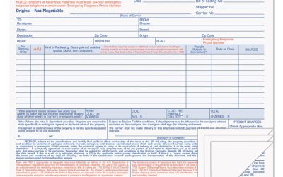 Hazardous Material Short Form, Four-Part Carbonless, 8.5 x 7, 50 Forms Total