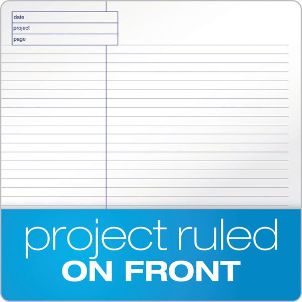 Docket Gold Planning Pads, Project-Management Format, Quadrille Rule (4 Sq/in), 40 White 8.5 X 11.75 Sheets, 4/pack - Image 2