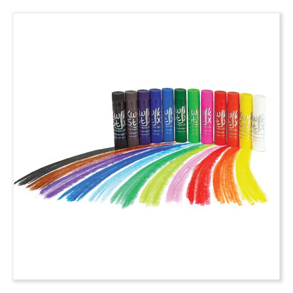 Kwik Stick Tempera Paint, 3.5", Assorted Colors, 24/Pack - Image 4