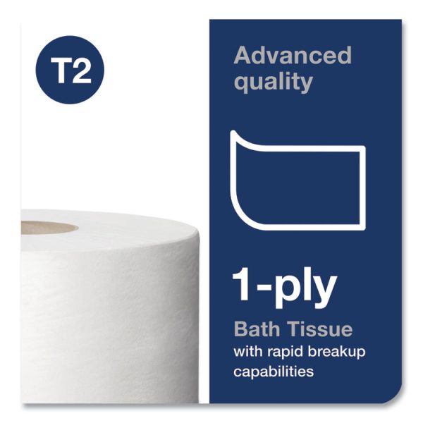 Advanced Jumbo Bath Tissue, Septic Safe, 1-Ply, White, 3.48" x 1,200 ft, 12 Rolls/Carton - Image 5