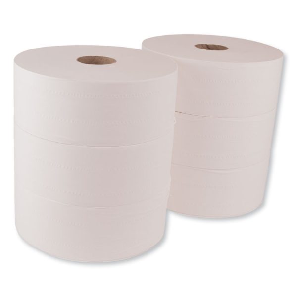 Advanced Jumbo Bath Tissue, Septic Safe, 2-Ply, White, 3.48" x 1,600 ft, 6 Rolls/Carton - Image 7