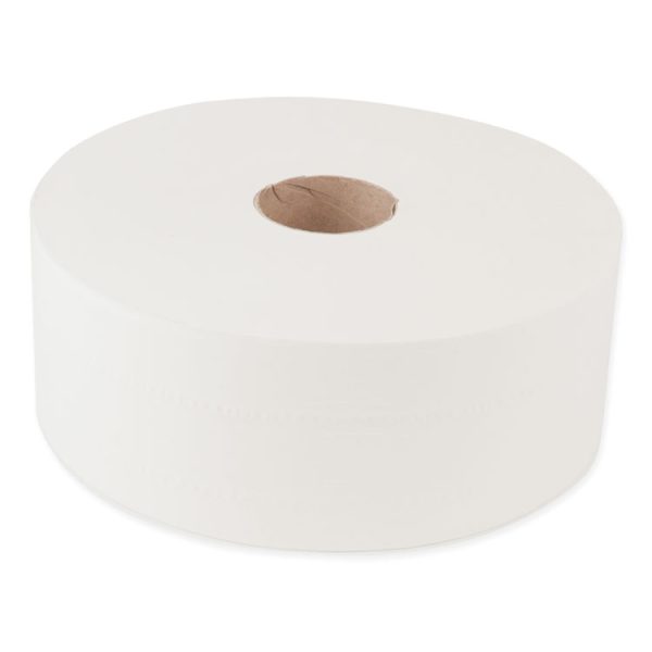 Advanced Jumbo Bath Tissue, Septic Safe, 2-Ply, White, 3.48" x 1,600 ft, 6 Rolls/Carton - Image 5