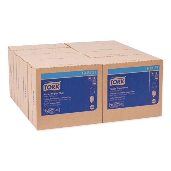 Multipurpose Paper Wiper, 9.25 X 16.25, White, 100/box, 8 Boxes/carton - Image 7