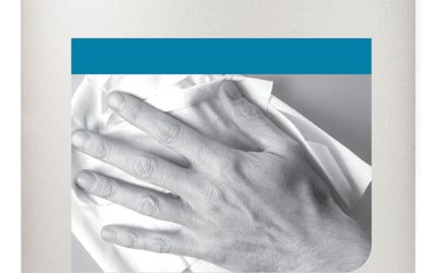 Paper Wiper Plus, 9.8 X 15.2, White, 300/roll, 2 Rolls/carton