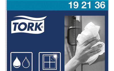 Heavy-Duty Paper Wiper 1/4 Fold, 1-Ply, 12.5 x 13, White, 56/Pack, 16 Packs/Carton