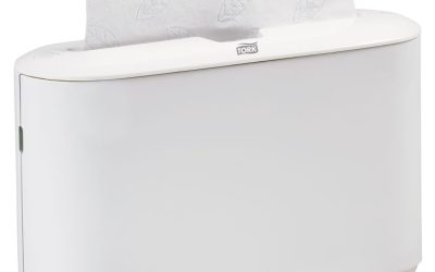 Xpress Countertop Towel Dispenser, 12.68 X 4.56 X 7.92, White