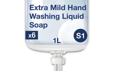 Premium Extra Mild Soap, Unscented, 1 L Refill, 6/Carton