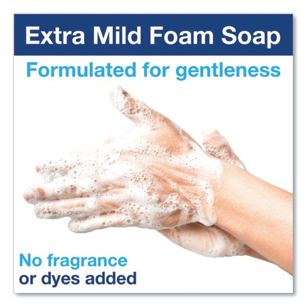 Premium Extra Mild Foam Soap, Sensitive Skin, Unscented, 1 L, 6/carton - Image 5