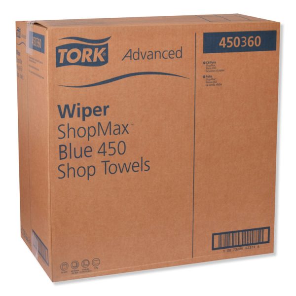 Advanced Shopmax Wiper 450, 11 X 9.4, Blue, 60/roll, 30 Rolls/carton - Image 2