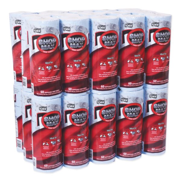 Advanced Shopmax Wiper 450, 11 X 9.4, Blue, 60/roll, 30 Rolls/carton - Image 7