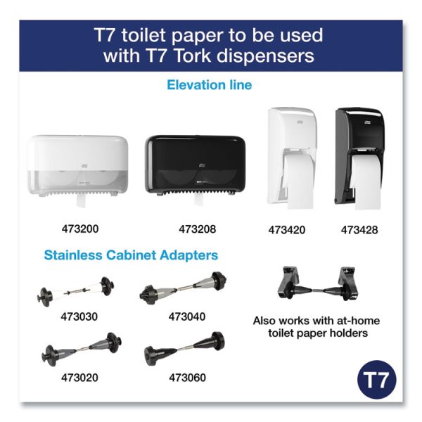 Advanced High Capacity Bath Tissue, Septic Safe, 2-Ply, Coreless, White, 1,000 Sheets/roll, 36 Rolls/carton - Image 4