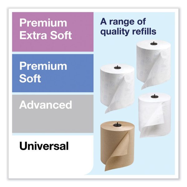 Elevation Matic Hand Towel Dispenser With Intuition Sensor, 13 X 8 X 14.5, Black - Image 3