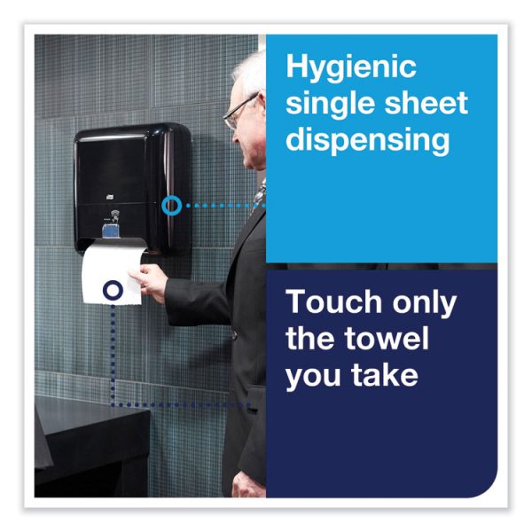 Elevation Matic Hand Towel Dispenser With Intuition Sensor, 13 X 8 X 14.5, Black - Image 5