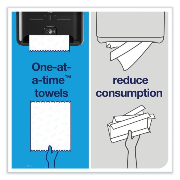 Elevation Matic Hand Towel Dispenser With Intuition Sensor, 13 X 8 X 14.5, Black - Image 6