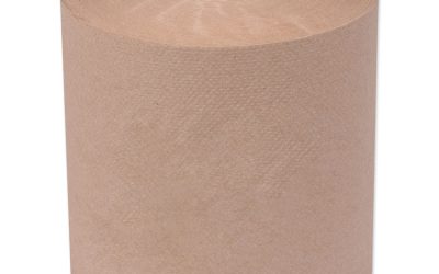 Universal Hand Towel Roll, Notched, 1-Ply, 7.5″ x 800 ft, Natural, 6 Rolls/Carton