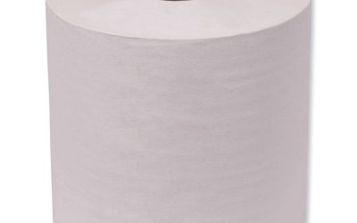 Universal Hand Towel Roll, Notched, 1-Ply, 7.5 X 10, Natural White, 960/roll, 6/carton
