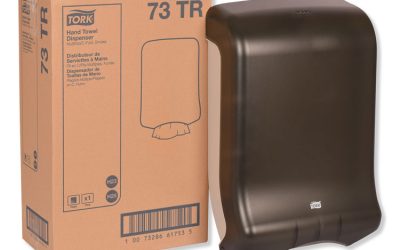 Folded Towel Dispenser, 11.75 X 6.25 X 18, Smoke