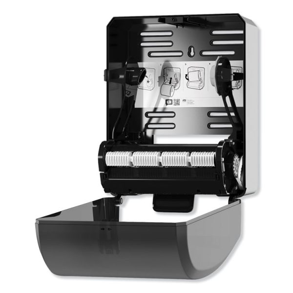 Mechanical Hand Towel Roll Dispenser, H71 System, 12.32 X 9.32 X 15.95, Black - Image 5
