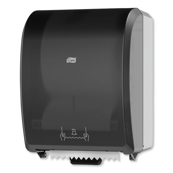 Mechanical Hand Towel Roll Dispenser, H71 System, 12.32 X 9.32 X 15.95, Black - Image 6
