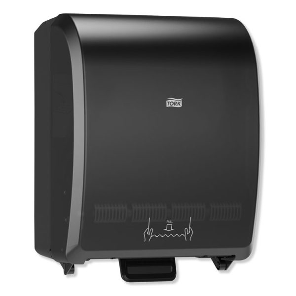 Mechanical Hand Towel Roll Dispenser, H71 System, 12.32 X 9.32 X 15.95, Black - Image 3