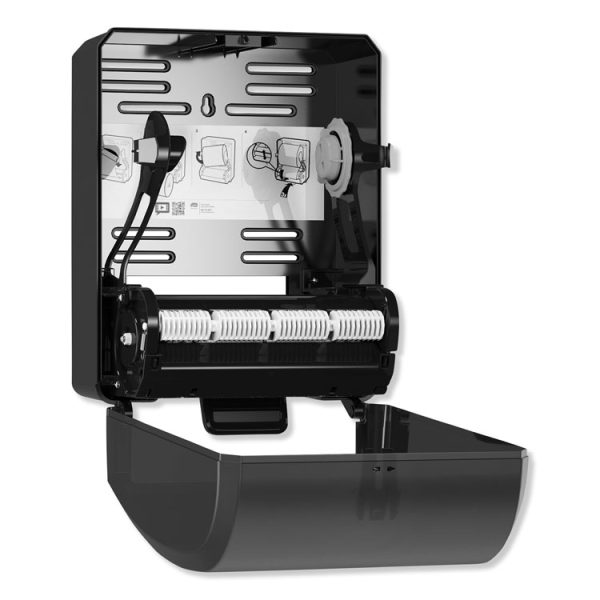 Mechanical Hand Towel Roll Dispenser, H71 System, 12.32 X 9.32 X 15.95, Black - Image 4
