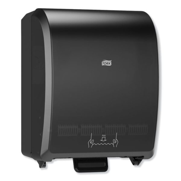 Mechanical Hand Towel Roll Dispenser, H80 System, 12.32 X 9.32 X 15.95, Black - Image 3