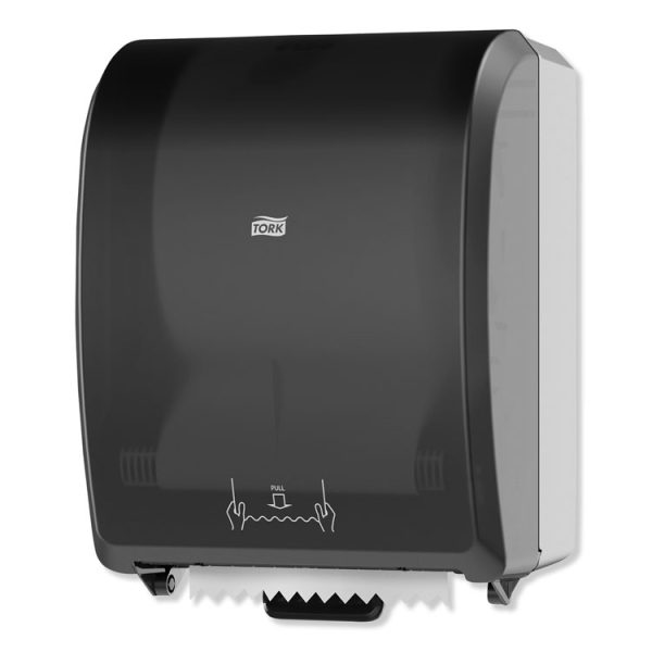 Mechanical Hand Towel Roll Dispenser, H80 System, 12.32 X 9.32 X 15.95, Black - Image 6