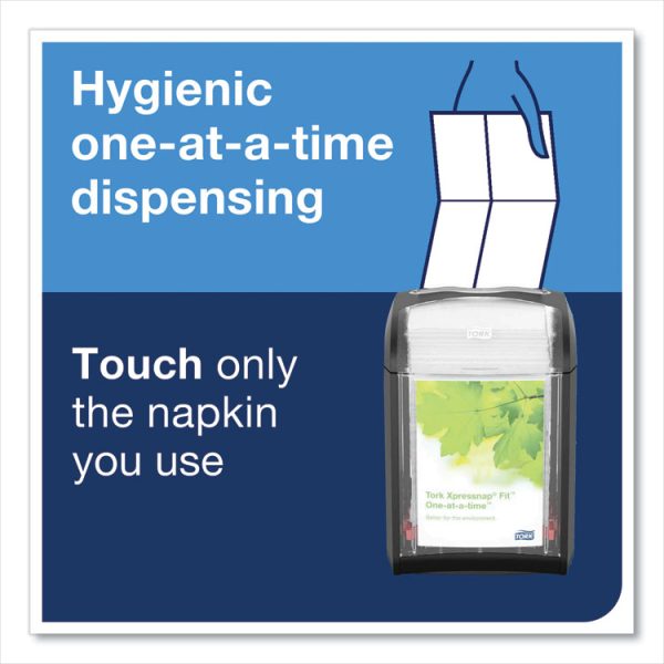 Xpressnap Fit Interfold Dispenser Napkins, 2-Ply, 6.5 X 8.39, Natural, 120/pack, 36 Packs/carton - Image 5