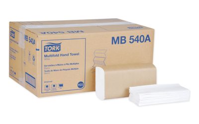 Universal Multifold Hand Towel, 1-Ply, 9.13 x 9.5, White, 250/Pack,16 Packs/Carton