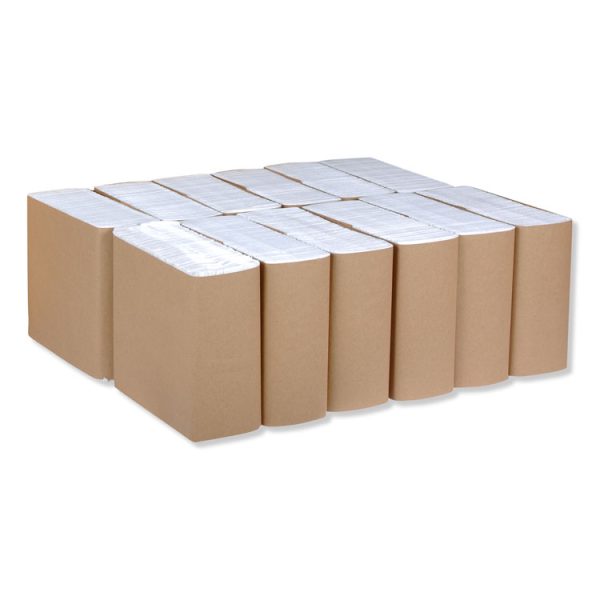 Universal Dinner Napkins, 1-Ply, 15" X 17", 1/8 Fold, White, 3000/carton - Image 8