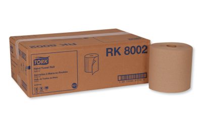 Universal Hand Towel Roll, 1-Ply, 7.88″ x 800 ft, Natural, 6 Rolls/Carton