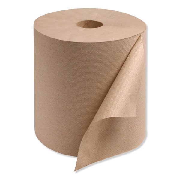 Universal Hand Towel Roll, 1-Ply, 7.88" x 800 ft, Natural, 6 Rolls/Carton - Image 5