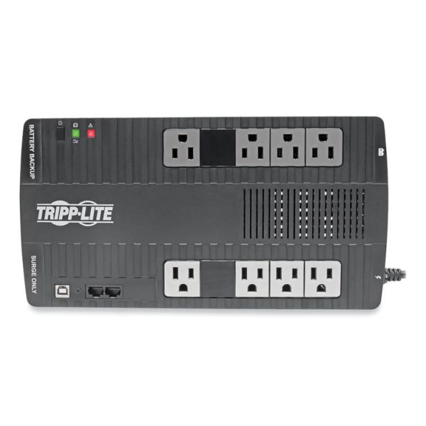 AVR Series Ultra-Compact Line-Interactive UPS, 8 Outlets, 550 VA, 420 J - Image 3