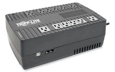 AVR Series Ultra-Compact Line-Interactive UPS, 12 Outlets, 750 VA, 420 J