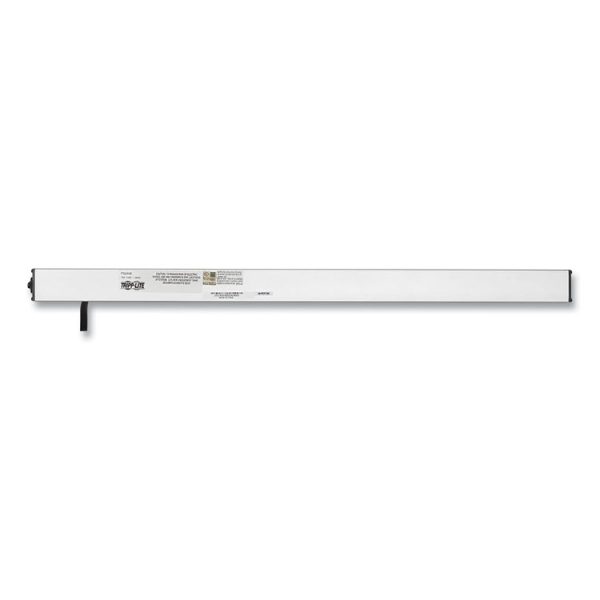 Vertical Power Strip, 8 Outlets, 15 ft Cord, Silver - Image 3