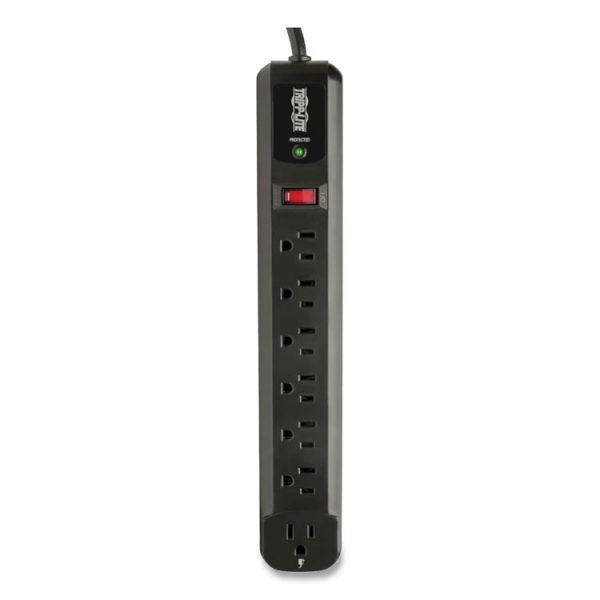 Protect It! Surge Protector, 7 AC Outlets, 4 ft Cord, 1,080 J, Black - Image 4