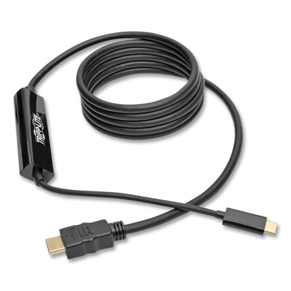 Usb Type C To Hdmi Cable, 6 Ft, Black - Image 3