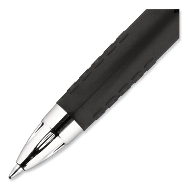 Signo 207 Gel Pen Value Pack, Retractable, Medium 0.7 mm, Black Ink, Smoke/Black Barrel, 36/Box - Image 3