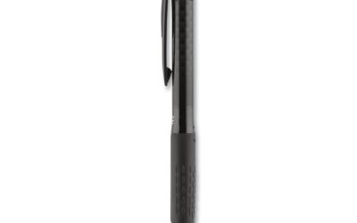 307 Gel Pen, Retractable, Medium 0.7 Mm, Black Ink, Black Barrel, Dozen