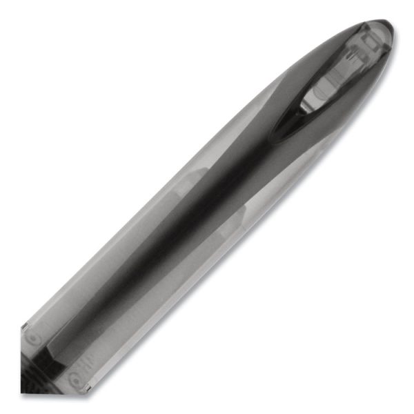 Air Porous Rollerball Pen, Medium 0.7 Mm, Black Ink/barrel, Dozen - Image 4