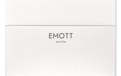 Emott Ever Fine Porous Point Pen, Stick, Fine 0.4 Mm, Assorted Ink Colors, White Barrel, 40/pack