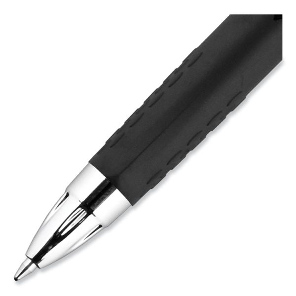 Signo 207 Gel Pen, Retractable, Medium 0.7 Mm, Blue Ink, Smoke/black/blue Barrel, Dozen - Image 7