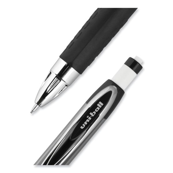 207 Mechanical Pencil, 0.7 Mm, Hb (#2), Black Lead, Black Barrel, Dozen - Image 5