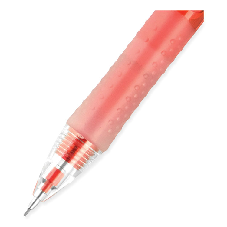 Chroma Mechanical Pencil, 0.7 Mm, Hb (#2), Black Lead, Red Barrel, Dozen - Image 7