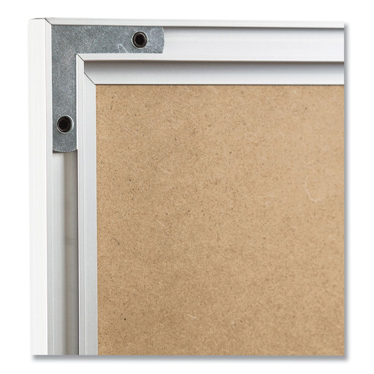 Melamine Dry Erase Board, 70 x 47, White Surface, Silver Frame - Image 4