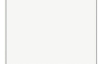 Magnetic Dry Erase Board with Aluminum Frame, 47 x 35, White Surface, Silver Frame