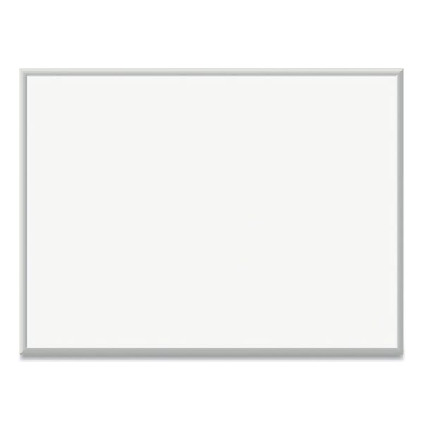 Magnetic Dry Erase Board with Aluminum Frame, 47 x 35, White Surface, Silver Frame