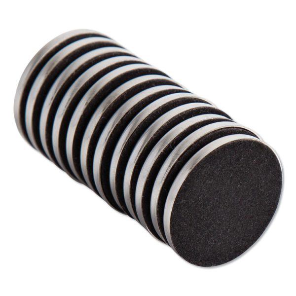 High Energy Magnets, Circle, Silver, 1.25" Diameter, 12/Pack - Image 5