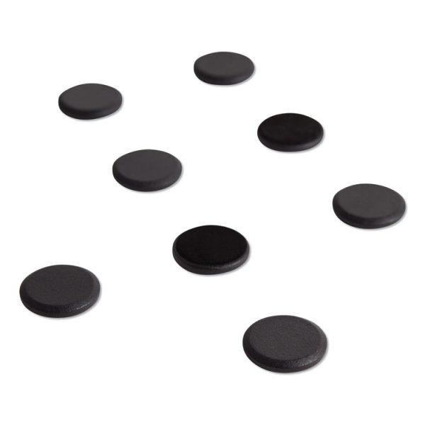 High Energy Magnets, Circle, Black, 1.25" Diameter, 8/Pack - Image 2